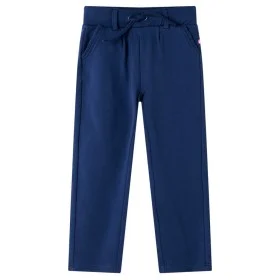 Children's pants with navy blue drawstring 104 by , kids pants - Ref: Foro24-13570, Price: 9,56 €, Discount: %