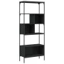 Librería 5 estantes madera de ingeniería negro 76x33x188,5 cm de , Librerías y estanterías - Ref: Foro24-839003, Precio: 106,...