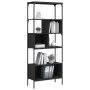 Librería 5 estantes madera de ingeniería negro 76x33x188,5 cm de , Librerías y estanterías - Ref: Foro24-839003, Precio: 106,...