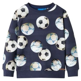 Marineblaues Kinder-Sweatshirt 128 von , Kinder-T-Shirts - Ref: Foro24-12742, Preis: 14,60 €, Rabatt: %
