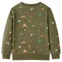 Khakifarbenes Kinder-Sweatshirt 128 von , Kinder-T-Shirts - Ref: Foro24-13132, Preis: 12,50 €, Rabatt: %