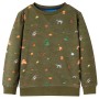 Khakifarbenes Kinder-Sweatshirt 104 von , Kinder-T-Shirts - Ref: Foro24-13130, Preis: 12,62 €, Rabatt: %
