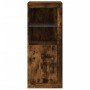 Sideboard with LED lights smoked oak 41x37x100 cm by , Sideboards - Ref: Foro24-836648, Price: 74,78 €, Discount: %