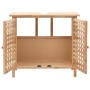 Waschbeckenunterschrank aus massivem Walnussholz, 66 x 29 x 61 cm von vidaXL, Badezimmerwaschtische - Ref: Foro24-247097, Pre...