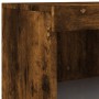 Sideboard with LED lights smoked oak 60.5x37x100 cm by , Sideboards - Ref: Foro24-836669, Price: 75,32 €, Discount: %