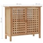 Waschbeckenunterschrank aus massivem Walnussholz, 66 x 29 x 61 cm von vidaXL, Badezimmerwaschtische - Ref: Foro24-247097, Pre...