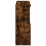 Sideboard with LED lights smoked oak 81x37x100 cm by , Sideboards - Ref: Foro24-836676, Price: 116,72 €, Discount: %