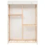 3-stöckiger Kleiderschrank 110x40x170 cm von vidaXL, Kleiderschränke - Ref: Foro24-247108, Preis: 125,60 €, Rabatt: %
