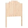 Einzelbettgestell mit Kopfteil aus Massivholz von , Betten und Lattenroste - Ref: Foro24-3194141, Preis: 100,81 €, Rabatt: %