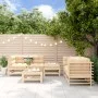 Juego de muebles de jardín 6 piezas madera maciza de pino de , Conjuntos de jardín - Ref: Foro24-3186200, Precio: 329,81 €, D...