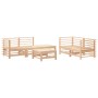 Juego de muebles de jardín 6 piezas madera maciza de pino by , Garden sets - Ref: Foro24-3186200, Price: 334,00 €, Discount: %