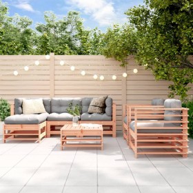 Juego de muebles de jardín 7 pzas madera maciza abeto Douglas von , Gartensets - Ref: Foro24-3186240, Preis: 436,18 €, Rabatt: %