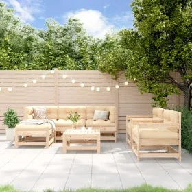 Juego de muebles de jardín 7 piezas madera maciza de pino von , Gartensets - Ref: Foro24-3186242, Preis: 389,37 €, Rabatt: %