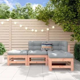 Juego de muebles de jardín 4 pzas madera maciza abeto Douglas von , Gartensets - Ref: Foro24-3186506, Preis: 237,45 €, Rabatt: %