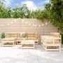 Juego de muebles de jardín 7 piezas madera maciza de pino von , Gartensets - Ref: Foro24-3186214, Preis: 350,44 €, Rabatt: %