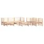 Gartenmöbel-Set 7-teilig aus massivem Kiefernholz von , Gartensets - Ref: Foro24-3186263, Preis: 409,81 €, Rabatt: %