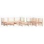 Gartenmöbel-Set 7-teilig aus massivem Kiefernholz von , Gartensets - Ref: Foro24-3186263, Preis: 415,14 €, Rabatt: %