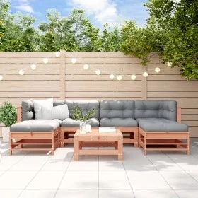 Juego de muebles de jardín 7 pzas madera maciza abeto Douglas by , Garden sets - Ref: Foro24-3186401, Price: 416,22 €, Discou...