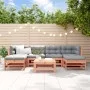 Juego de muebles de jardín 7 pzas madera maciza abeto Douglas by , Garden sets - Ref: Foro24-3186401, Price: 416,20 €, Discou...