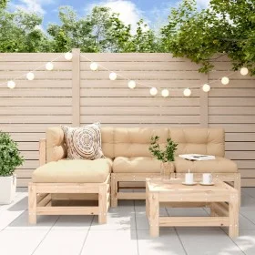 Juego de sofás de jardín 5 piezas madera maciza de pino von , Gartensets - Ref: Foro24-3186550, Preis: 266,70 €, Rabatt: %