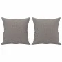 2-seater sofa with taupe gray fabric cushions 120 cm by , Sofas - Ref: Foro24-3200908, Price: 211,17 €, Discount: %