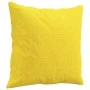 3-seater sofa with light yellow fabric cushions 180 cm by , Sofas - Ref: Foro24-3200922, Price: 271,46 €, Discount: %