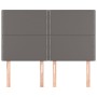 Kopfteile 4 Einheiten graues Kunstleder 72x5x78/88 cm von , Kopf- und Fußteile - Ref: Foro24-3116286, Preis: 84,83 €, Rabatt: %