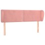 Rosa Samtkopfteil 147x23x78/88 cm von , Kopf- und Fußteile - Ref: Foro24-3117057, Preis: 63,13 €, Rabatt: %