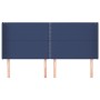 Kopfteil mit blauen Stoffohren 163x16x118/128 cm von , Kopf- und Fußteile - Ref: Foro24-3119452, Preis: 95,83 €, Rabatt: %