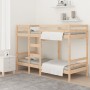 Litera de madera maciza de pino 75x190 cm de , Camas y somieres - Ref: Foro24-3139844, Precio: 212,92 €, Descuento: %