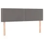 Cama box spring con colchón cuero sintético gris 140x200 cm de , Camas y somieres - Ref: Foro24-3141069, Precio: 439,81 €, De...