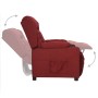 Sillón elevable tela rojo tinto en Sillones | Comprar online en Foro24