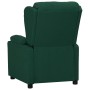 Sillón elevable tela verde oscuro en Sillones | Comprar online en Foro24