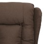 Sillón elevable tela gris taupe en Sillones | Comprar online en Foro24