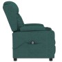 Sillón reclinable eléctrico tela verde oscuro en Sillones | Comprar online en Foro24