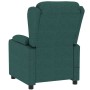 Sillón reclinable eléctrico tela verde oscuro en Sillones | Comprar online en Foro24