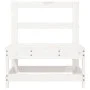 Central garden sofa solid white pine wood by , Modular outdoor sofas - Ref: Foro24-825479, Price: 70,28 €, Discount: %