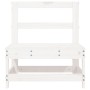 Zentrales Gartensofa aus massivem weißem Kiefernholz von , Modulare Sofas für den Außenbereich - Ref: Foro24-825479, Preis: 7...