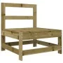Garden furniture set 4 pieces impregnated pine wood by , Modular outdoor sofas - Ref: Foro24-825540, Price: 151,15 €, Discoun...