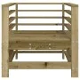 Gartensessel 2 Einheiten aus imprägniertem Kiefernholz von , Modulare Sofas für den Außenbereich - Ref: Foro24-825631, Preis:...