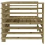 Gartensessel 2 Einheiten aus imprägniertem Kiefernholz von , Modulare Sofas für den Außenbereich - Ref: Foro24-825631, Preis:...