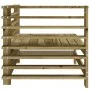 Garden corner sofas 2 pcs impregnated solid wood by , Modular outdoor sofas - Ref: Foro24-825638, Price: 113,03 €, Discount: %