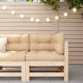Garten-Ecksofa aus massivem Kiefernholz von , Modulare Sofas für den Außenbereich - Ref: Foro24-825604, Preis: 72,71 €, Rabat...