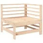 Garten-Ecksofa aus massivem Kiefernholz von , Modulare Sofas für den Außenbereich - Ref: Foro24-825604, Preis: 71,77 €, Rabat...