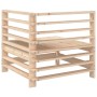 Garten-Ecksofa aus massivem Kiefernholz von , Modulare Sofas für den Außenbereich - Ref: Foro24-825604, Preis: 72,71 €, Rabat...