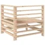 Garten-Ecksofa aus massivem Kiefernholz von , Modulare Sofas für den Außenbereich - Ref: Foro24-825604, Preis: 71,77 €, Rabat...