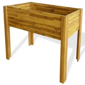 Solid acacia wood flower bed by vidaXL, Pots and planters - Ref: Foro24-43794, Price: 85,29 €, Discount: %