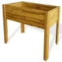 Blumenbeet aus massivem Akazienholz von vidaXL, Töpfe und Pflanzgefäße - Ref: Foro24-43794, Preis: 85,29 €, Rabatt: %