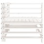 Garden corner sofas 2 pcs solid white pine wood by , Modular outdoor sofas - Ref: Foro24-825633, Price: 125,89 €, Discount: %