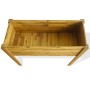 Arriate de madera maciza de acacia de vidaXL, Maceteros y jardineras - Ref: Foro24-43794, Precio: 77,74 €, Descuento: %